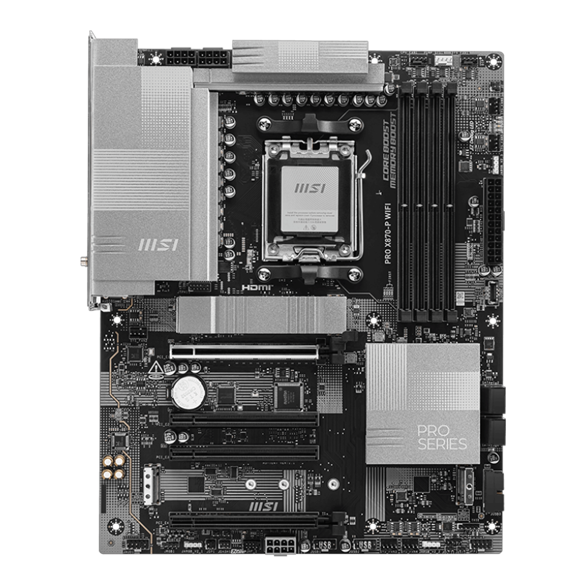 Mainboard MSI PRO X870-P WIFI DDR5 | AM5, ATX, 4 khe RAM - Ảnh 2