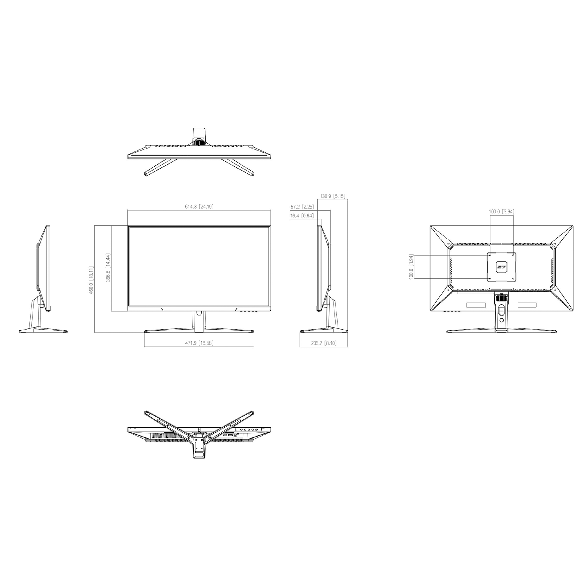 Màn hình Gaming Dahua DHI-LM27-E231B | 27 inch, FHD, 180Hz, IPS - Ảnh 2