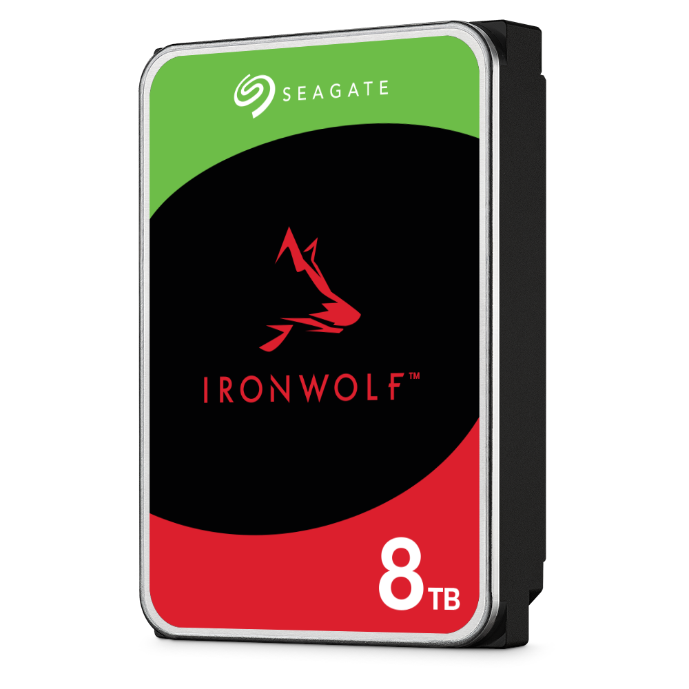 Ổ cứng HDD Seagate IronWolf NAS 8TB ST8000VN004 | SATA III, 3.5 inch, 7200RPM, 256MB Cache - Ảnh 1