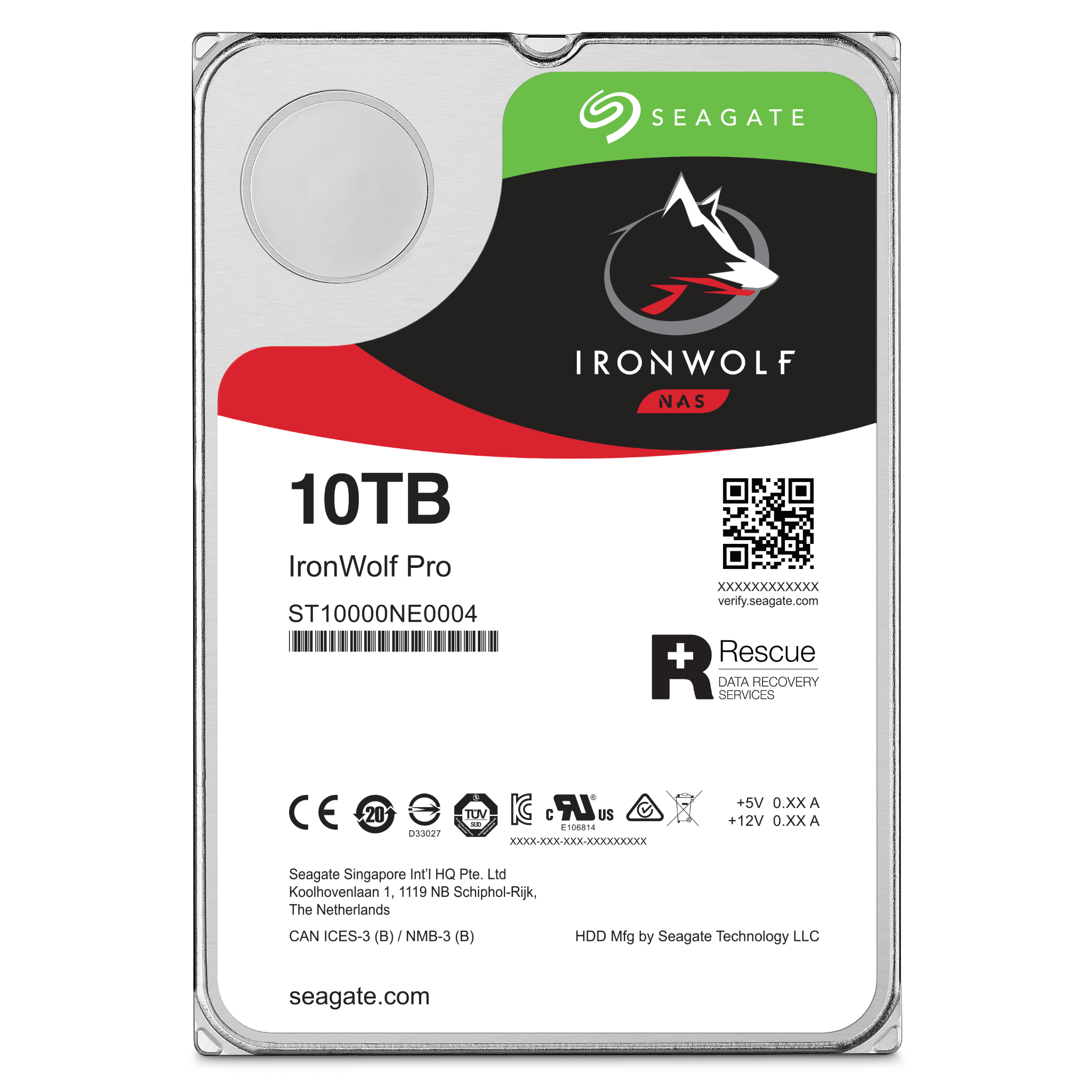 Ổ cứng HDD Seagate IronWolf Pro 10TB ST10000NT001 | SATA III, 7200RPM, 256MB Cache - Ảnh 4