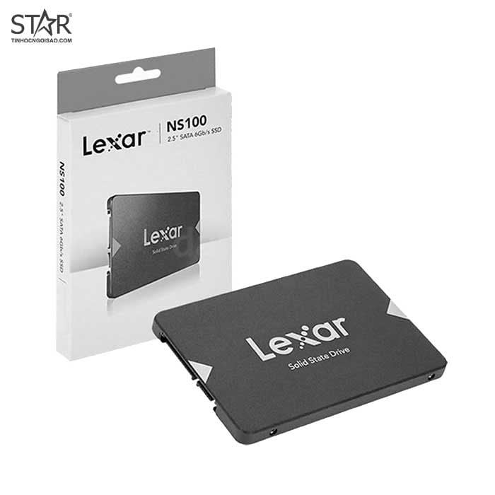 Ổ cứng SSD 256G Lexar NS100 Sata III 6Gb/s TLC (LNS100-256RB) - Ảnh 4