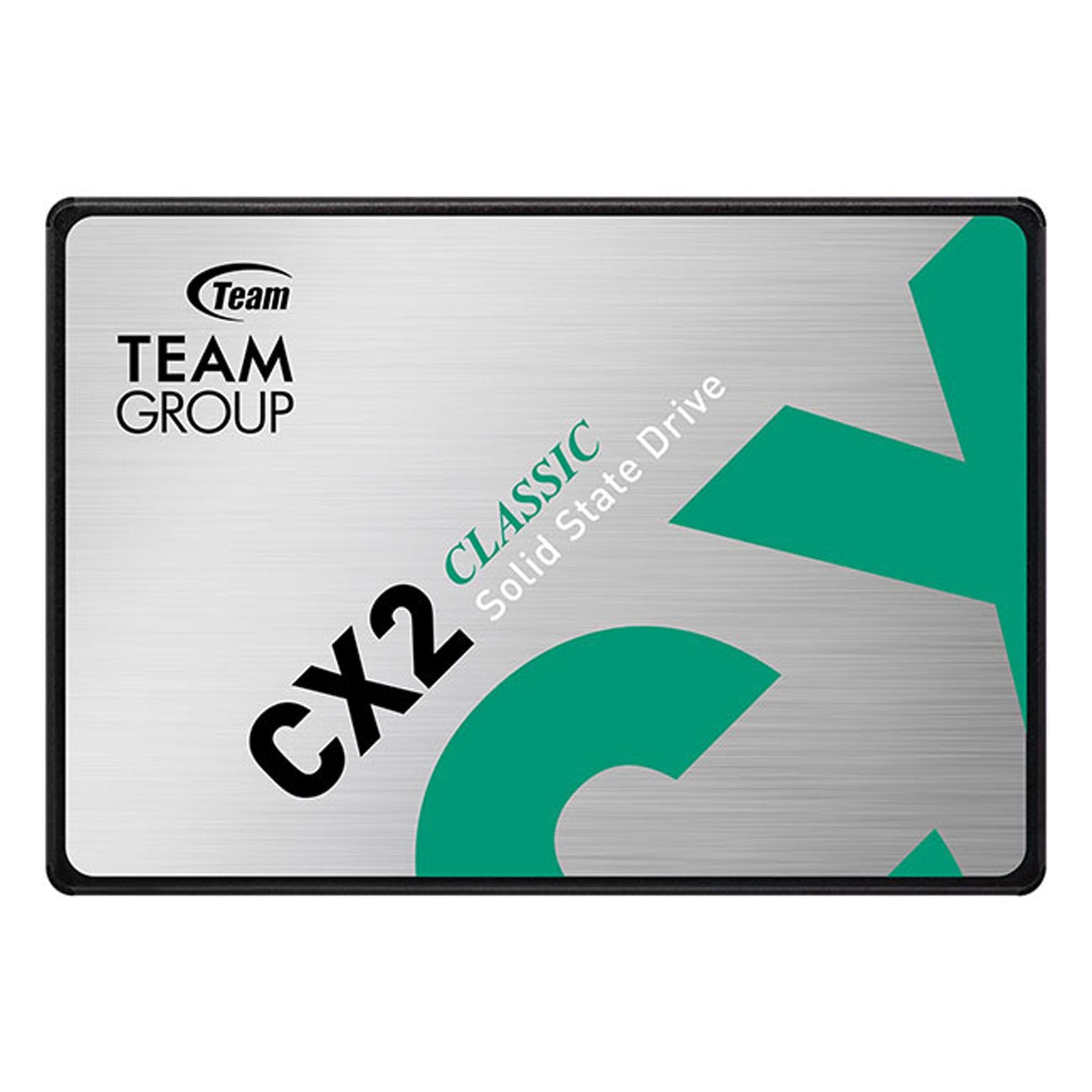 Ổ cứng SSD TeamGroup CX2 256GB | SATA III, 2.5" - Ảnh 1