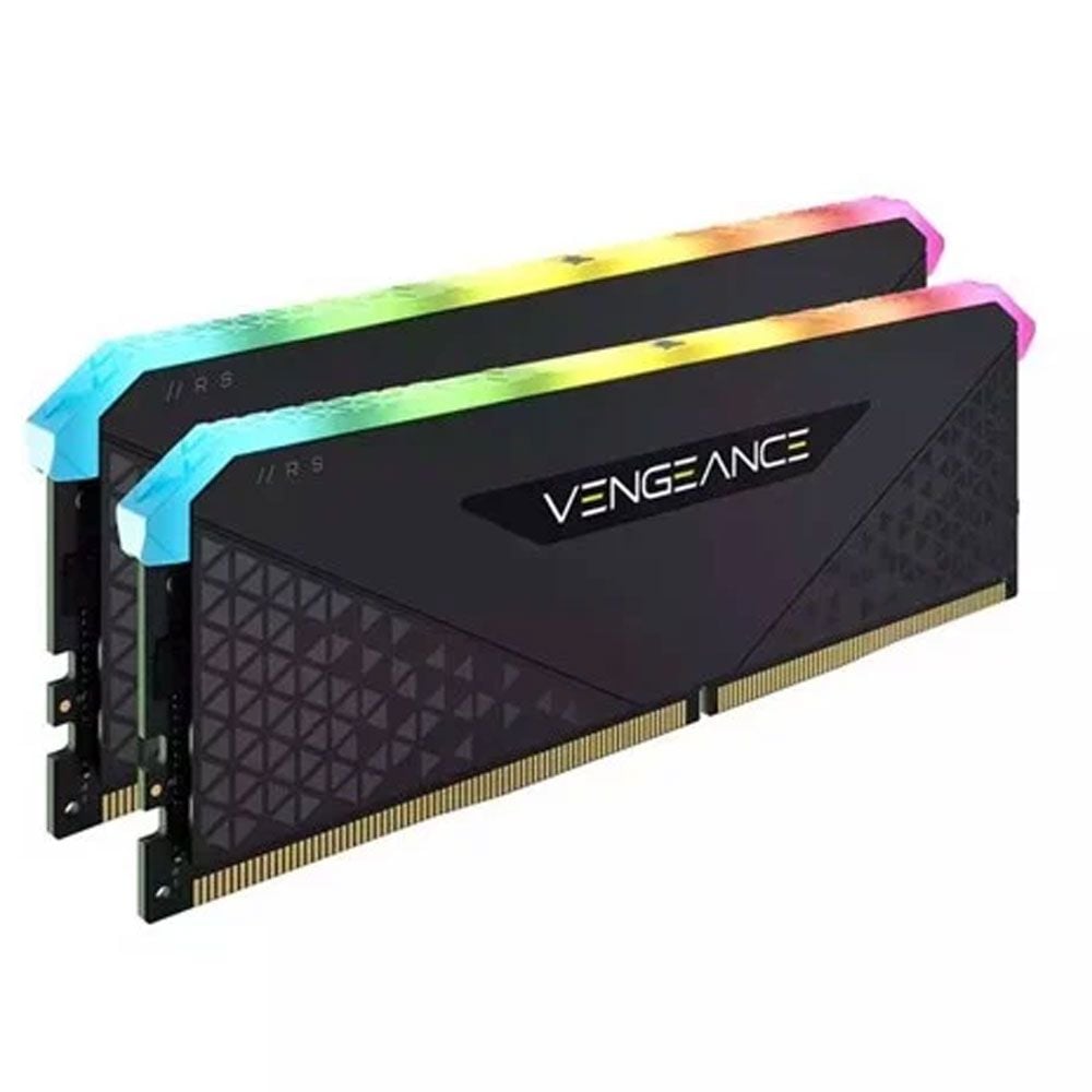 RAM PC Corsair Vengeance 32GB RGB DDR4 | (2x16GB), 3200MHz, Intel/AMD CMG32GX4M2E3200C16 - Ảnh 2