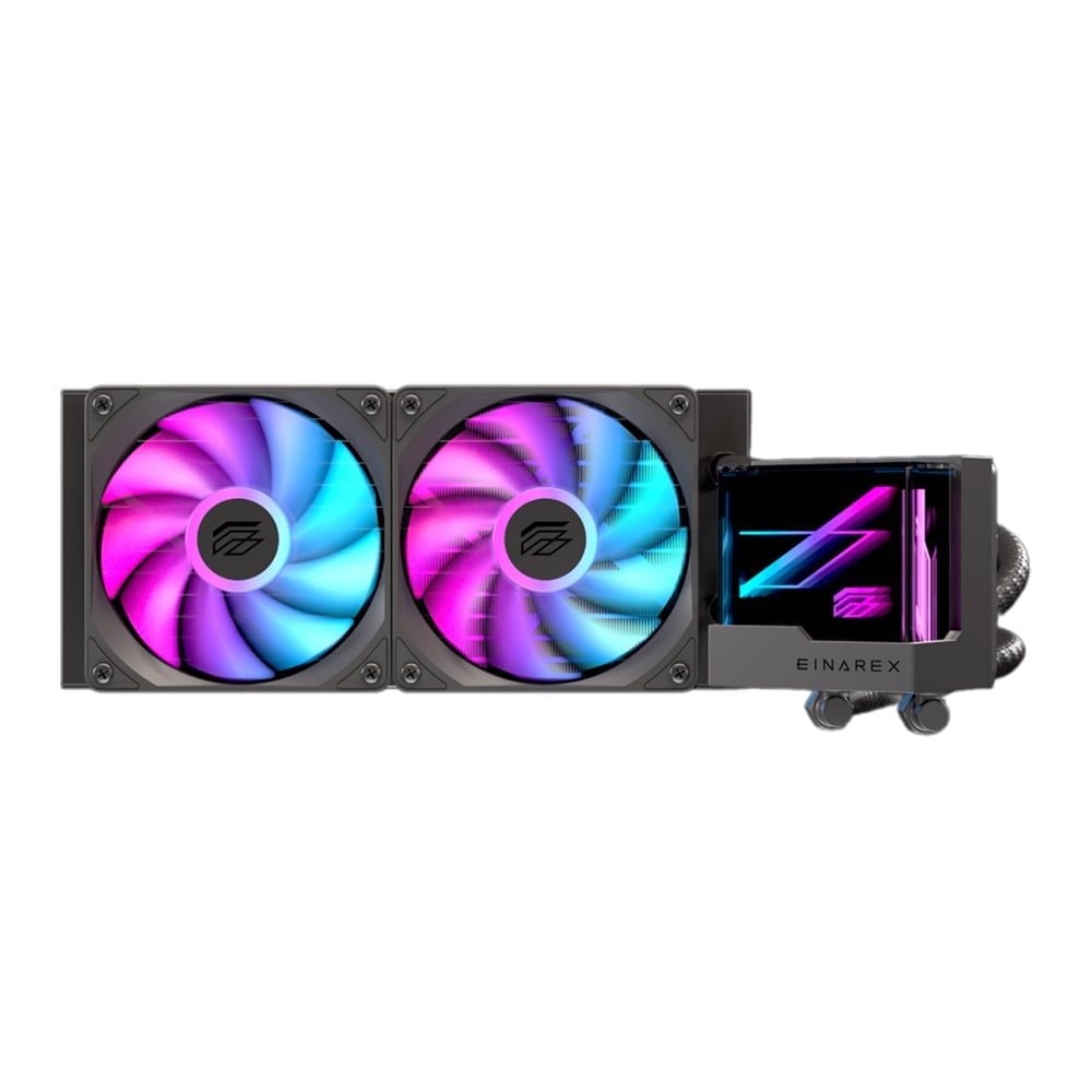 Tản nhiệt nước EINAREX Vertex Lite 240 ARGB | 240mm, ARGB, Đen - Ảnh 1
