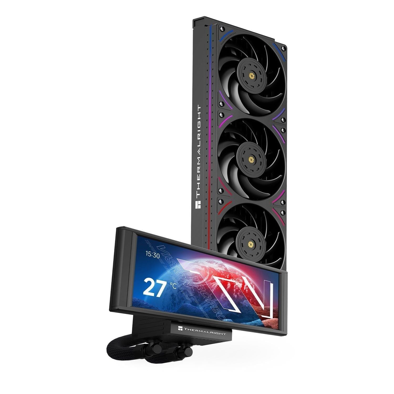 Tản nhiệt nước Thermalright Trofeo Vision 360 | ARGB Display, Đen - Ảnh 2