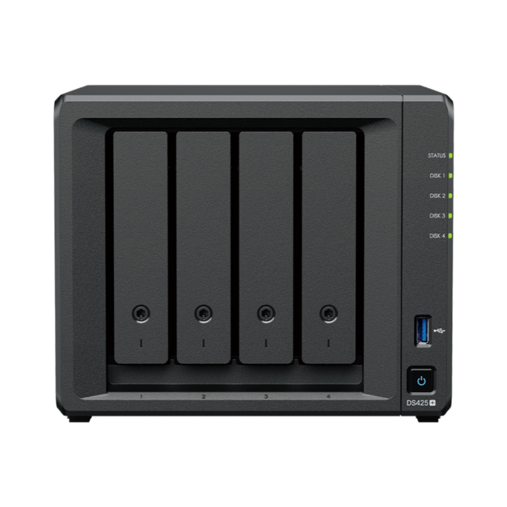 Thiết bị lưu trữ mạng Synology DS425+ 4-bay, 2 GB DDR4 non-ECC - Ảnh 2