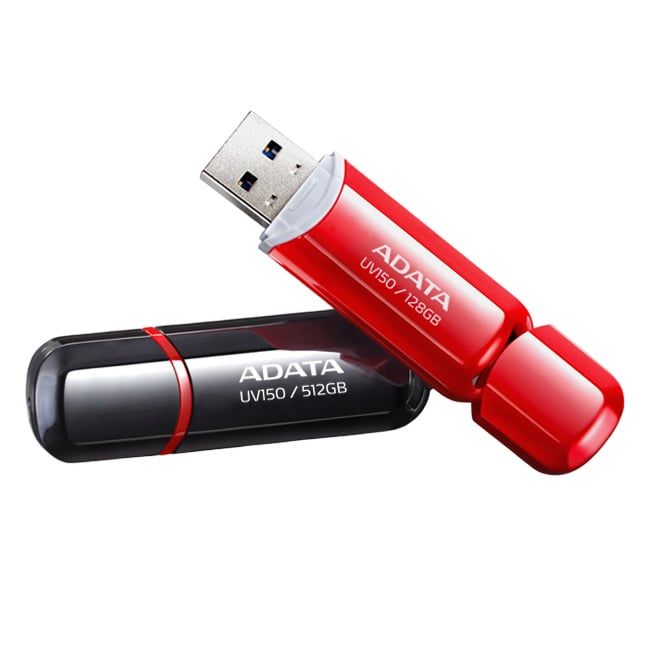 USB Adata DashDrive UV150 64GB | Đỏ, USB 3.2 Gen 1 (AUV150-64G-RRD) - Ảnh 3